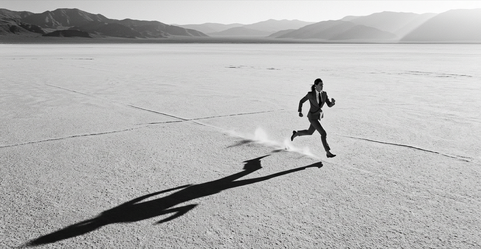 Running in the desert